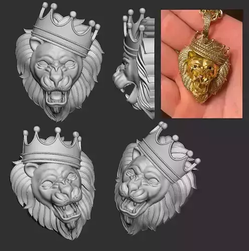 Lion Pendant