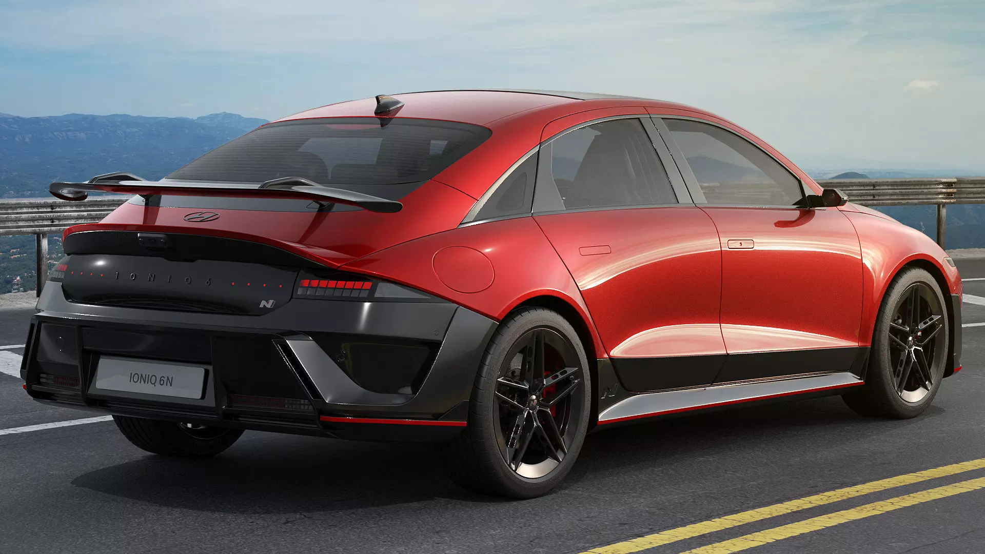 Hyundai Ioniq 6 N 2026 3D model_7