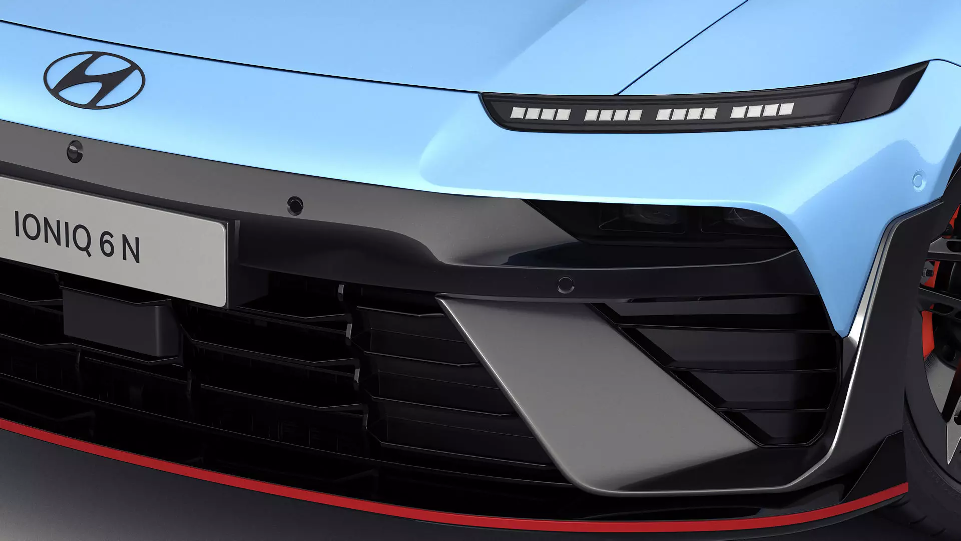 Hyundai Ioniq 6 N 2026 3D model_9