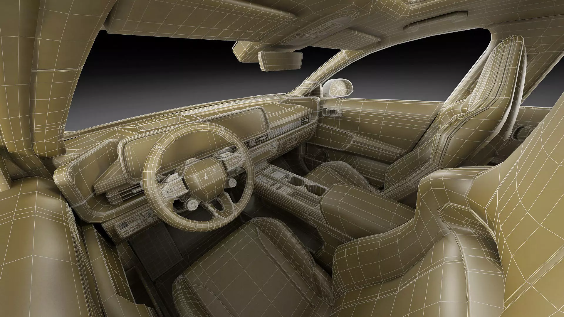 Hyundai Ioniq 6 N 2026 3D model_45