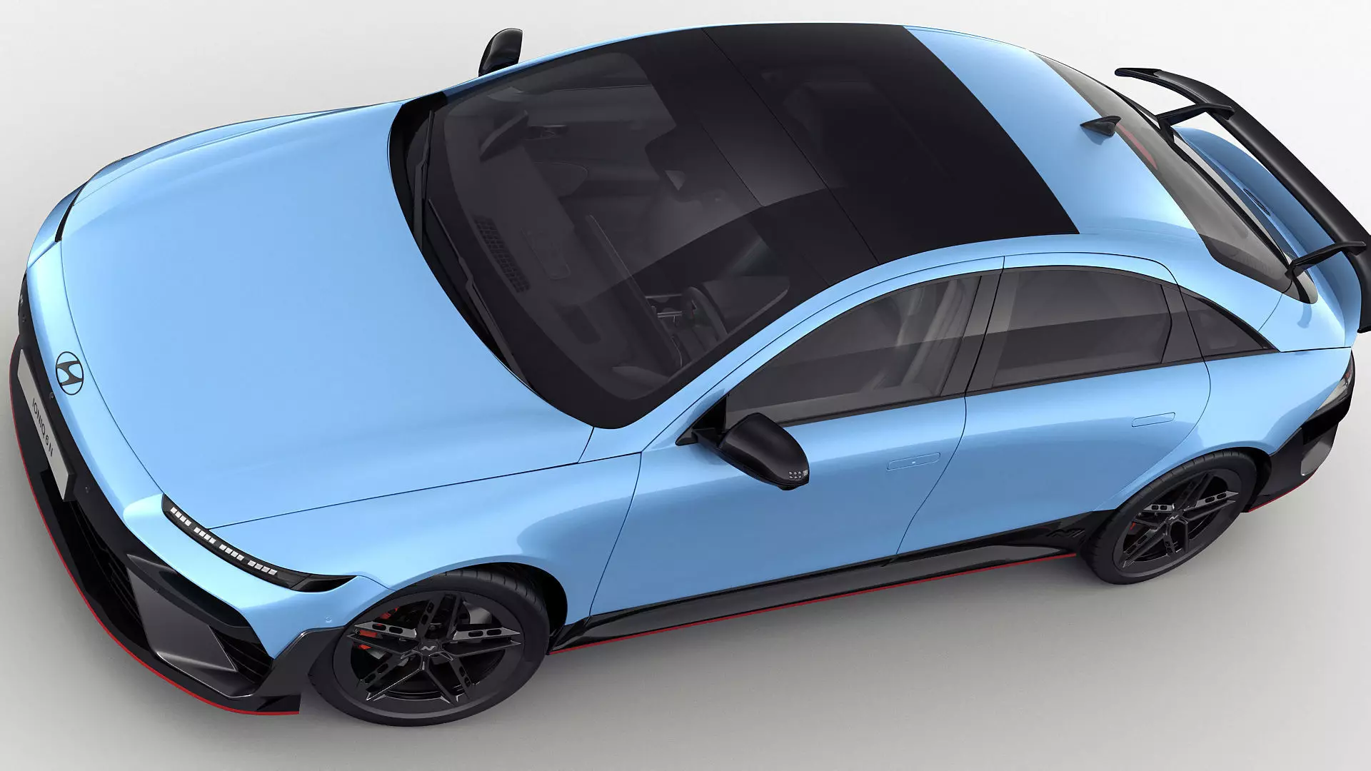 Hyundai Ioniq 6 N 2026 3D model_13