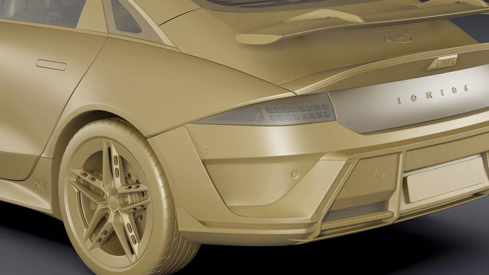 Hyundai Ioniq 6 N 2026 3D model_37