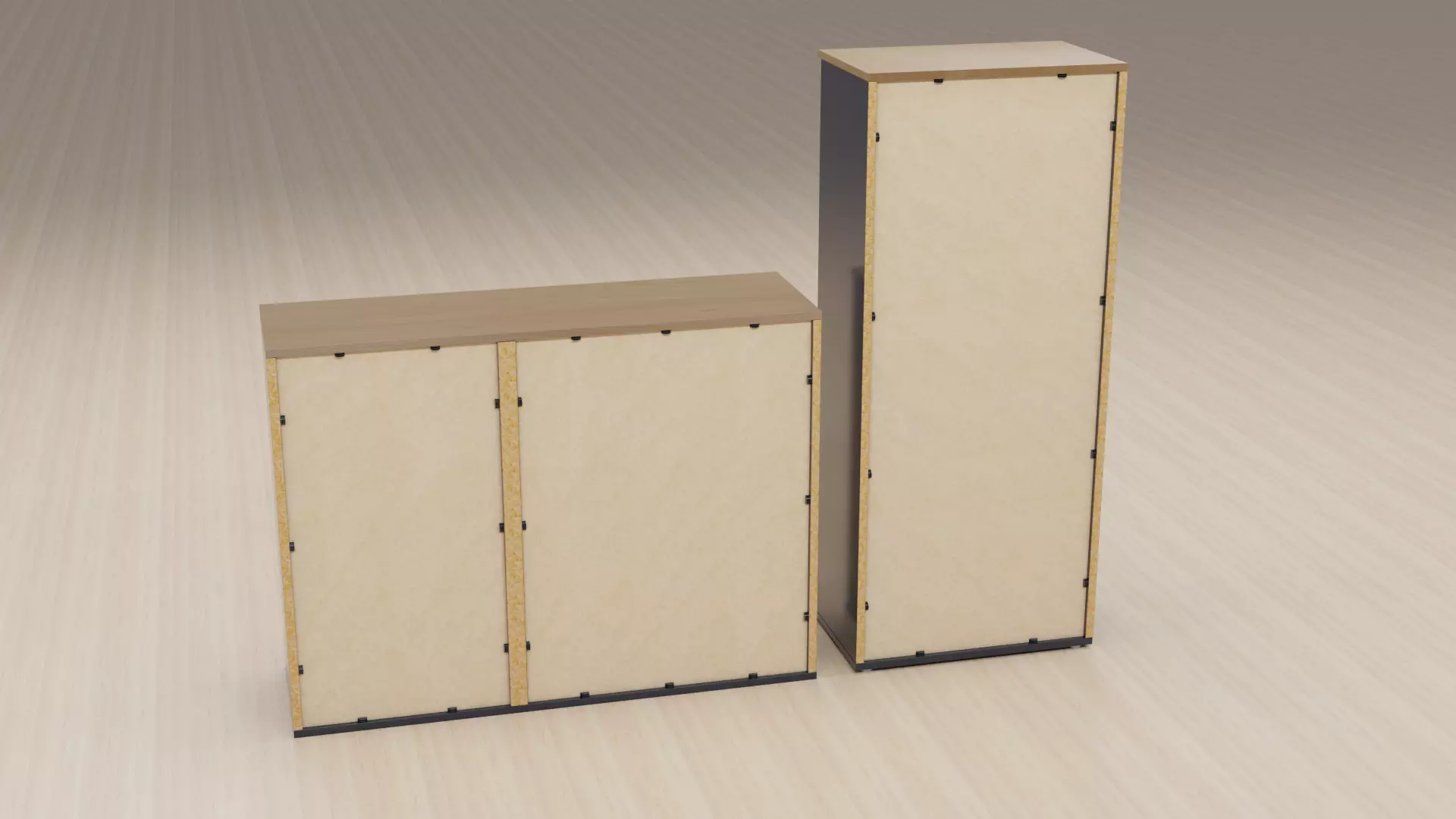 SKRUVBY IKEA Furniture Collection 6 Models Low-poly 3D model_12