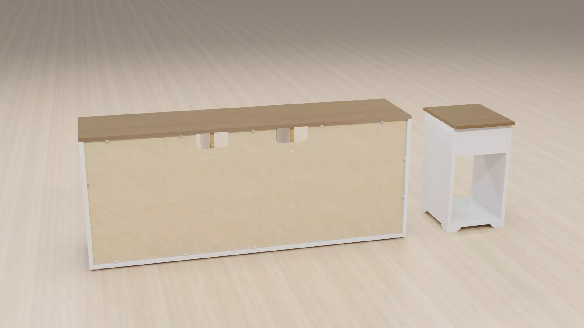 SKRUVBY IKEA Furniture Collection 6 Models Low-poly 3D model_17