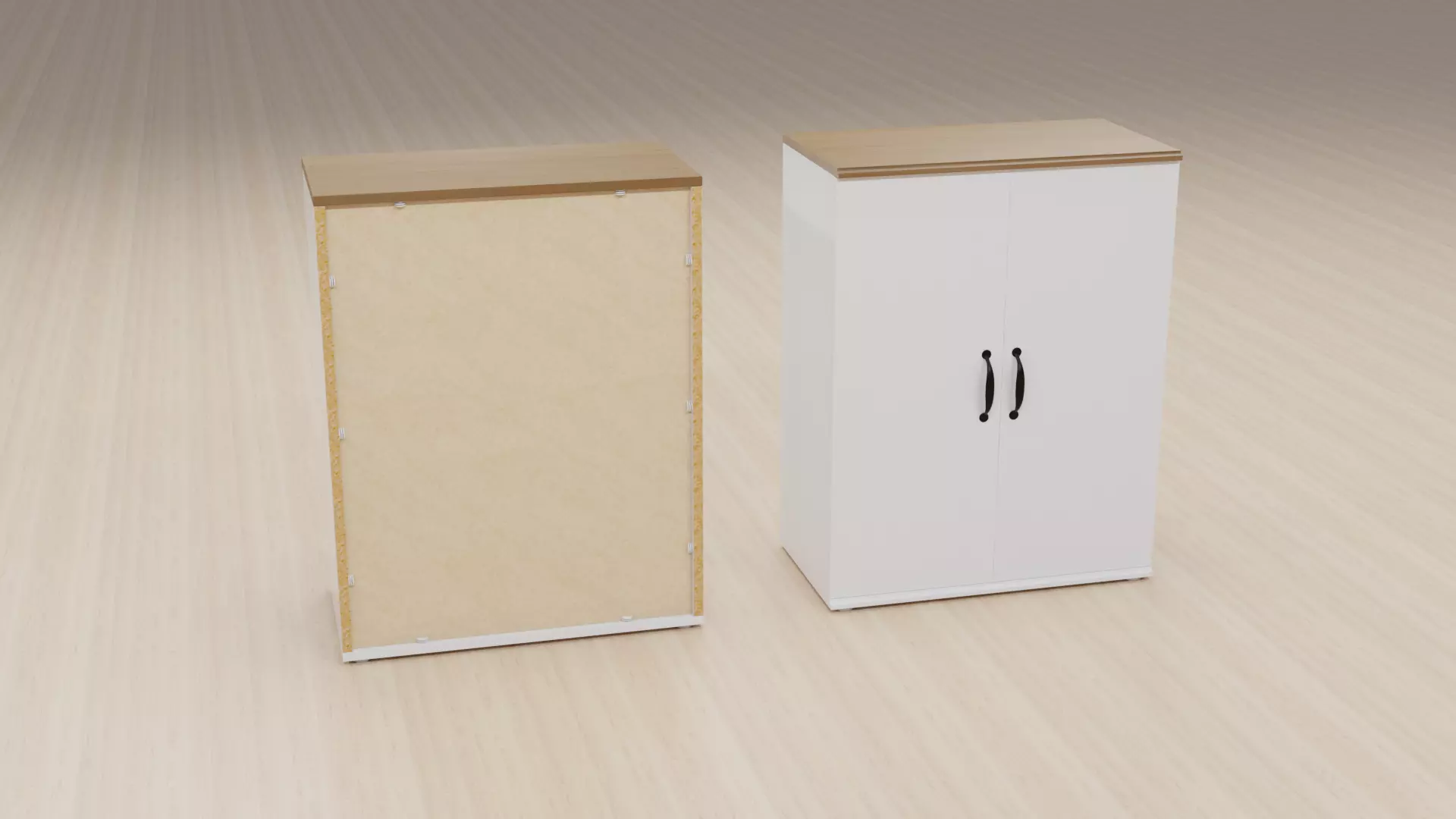 SKRUVBY IKEA Furniture Collection 6 Models Low-poly 3D model_7