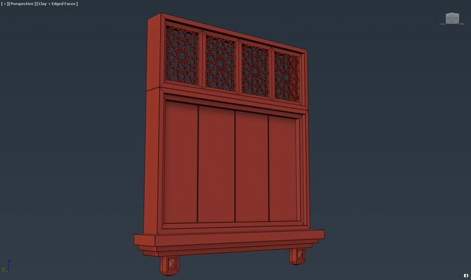 Rectangular Window 3D model