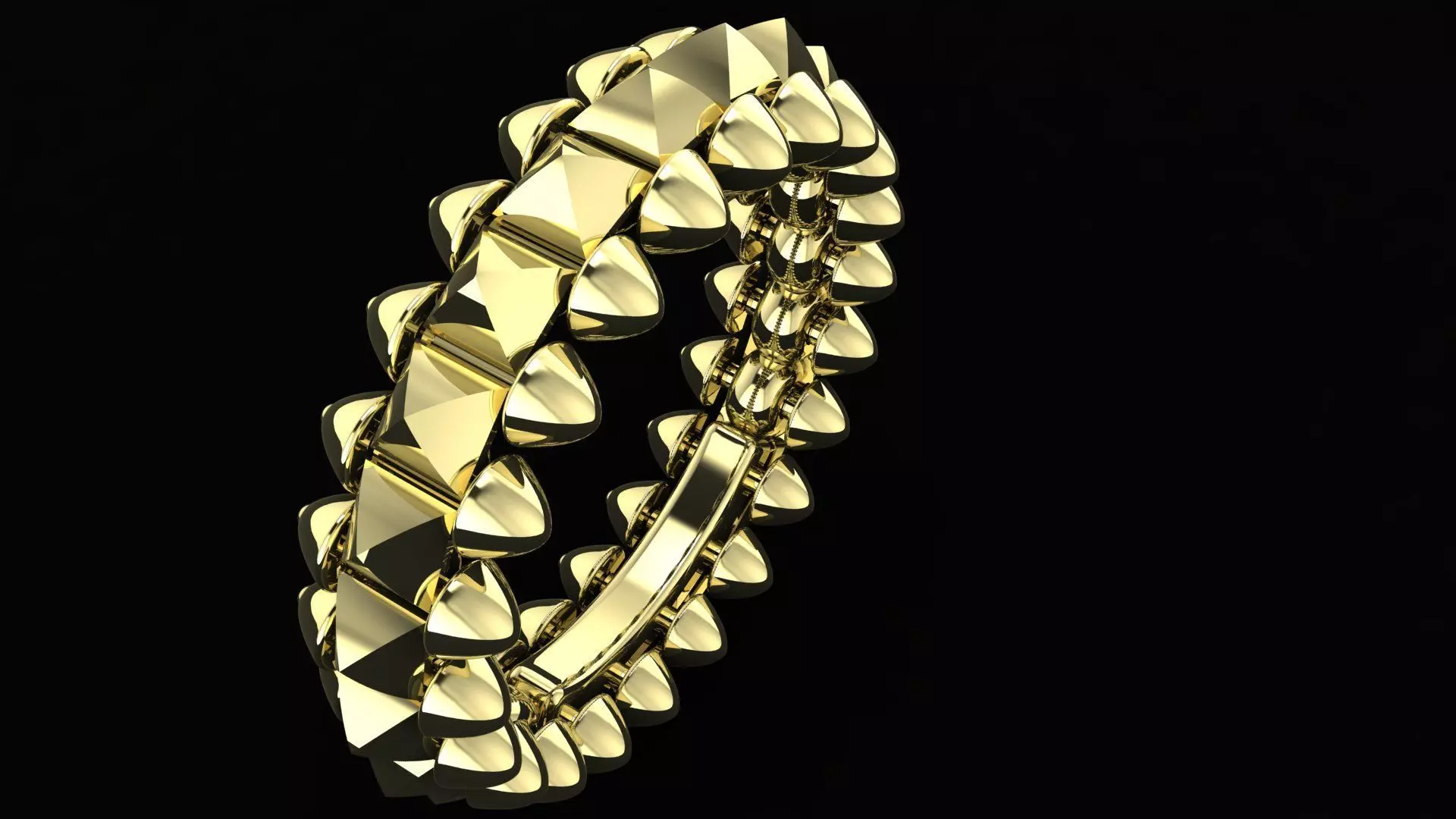 Clash de Cartier ring 3d print model 3D print model 3D print model_12