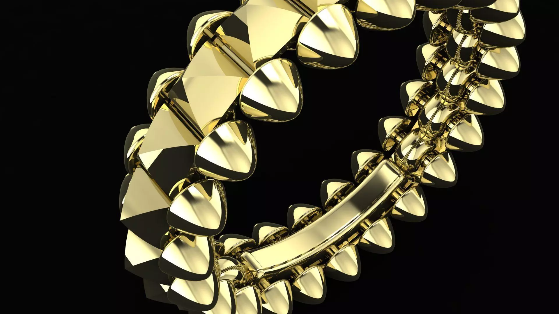 Clash de Cartier ring 3d print model 3D print model 3D print model_3