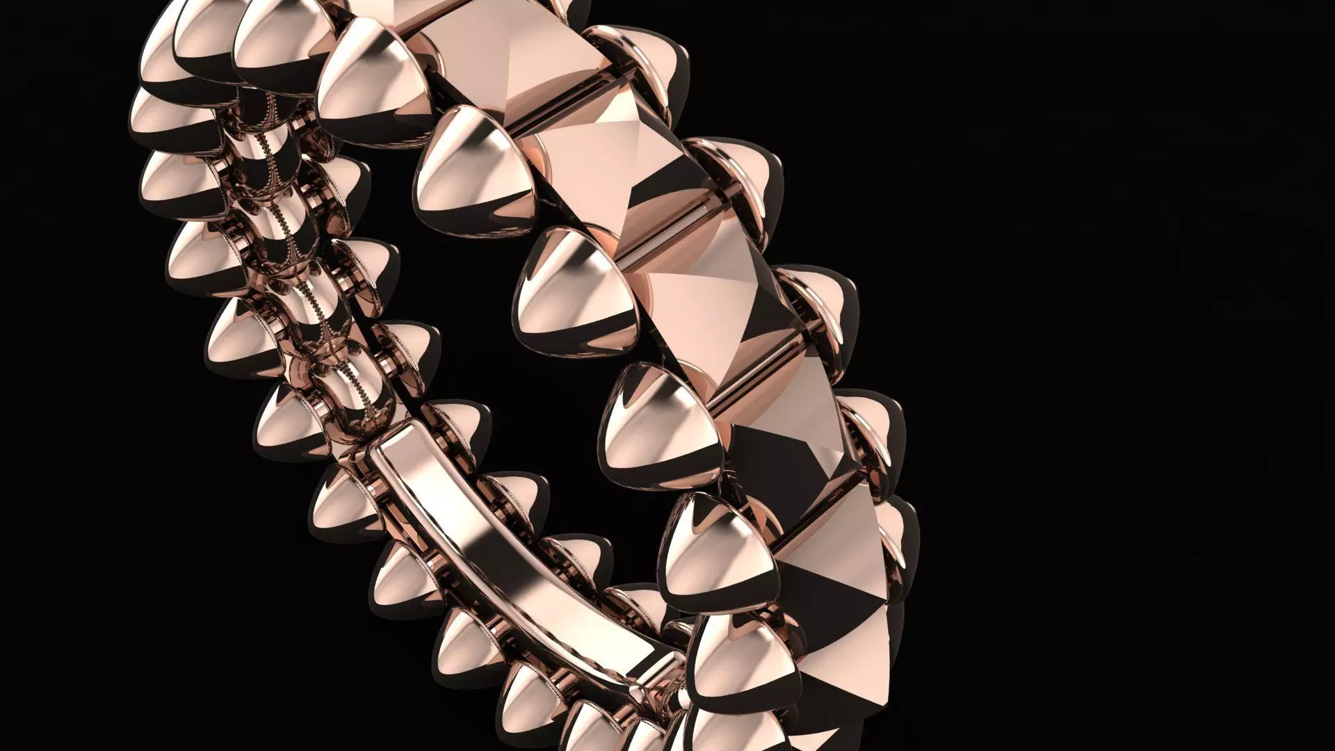 Clash de Cartier ring 3d print model 3D print model 3D print model_4