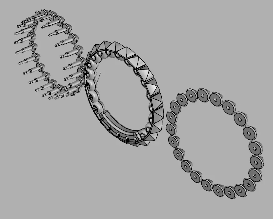 Clash de Cartier ring 3d print model 3D print model 3D print model_14