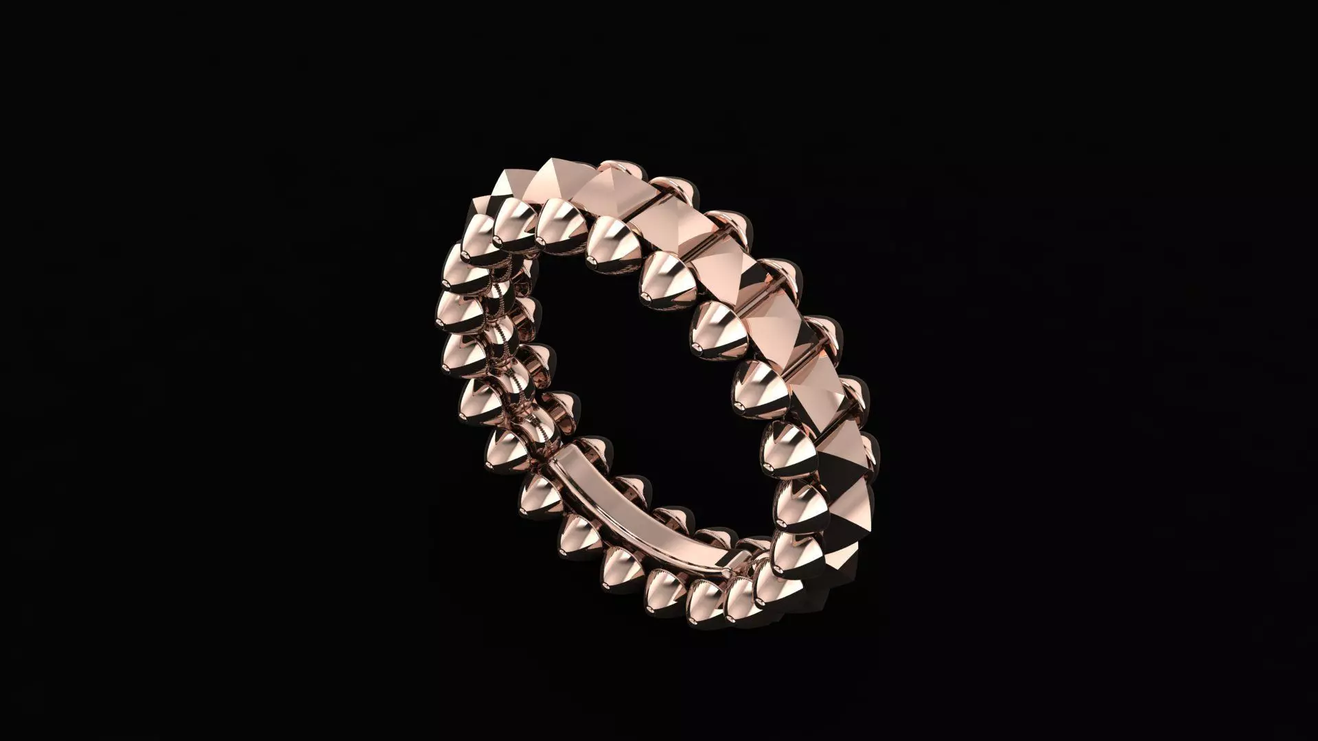 Clash de Cartier ring 3d print model 3D print model 3D print model_0