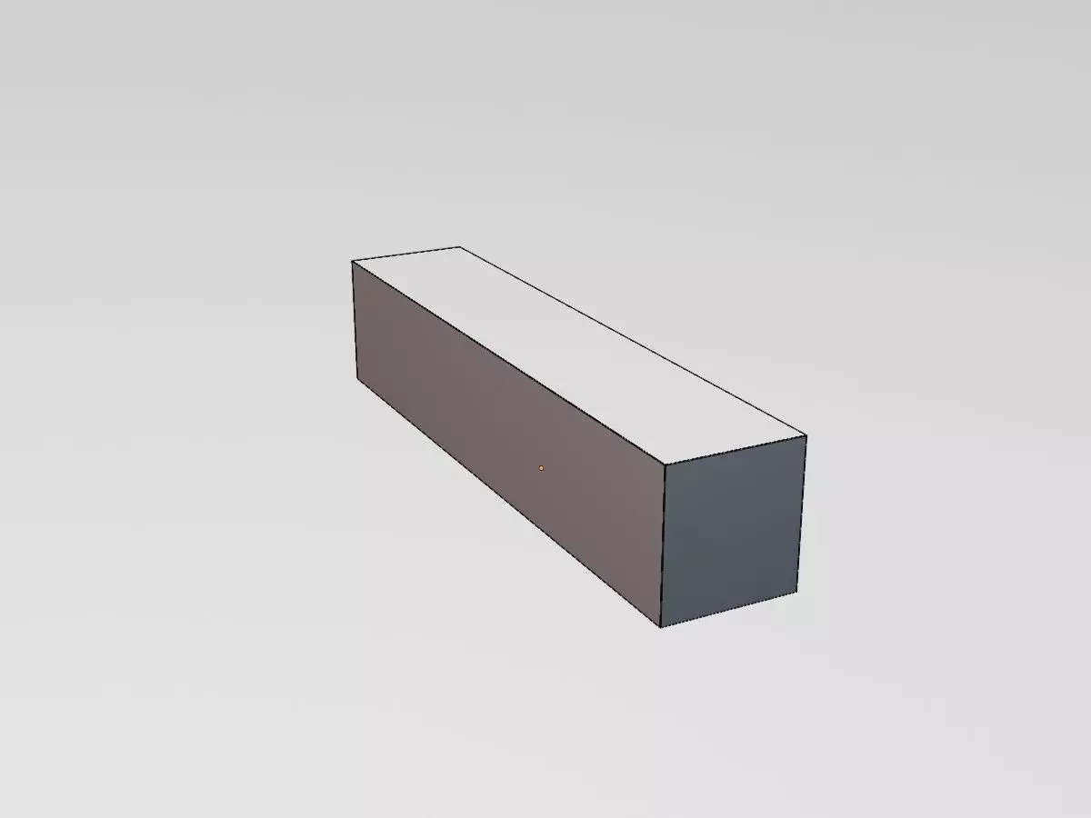 Rusty Cargo-Container 40ft Low-poly 3D model_12