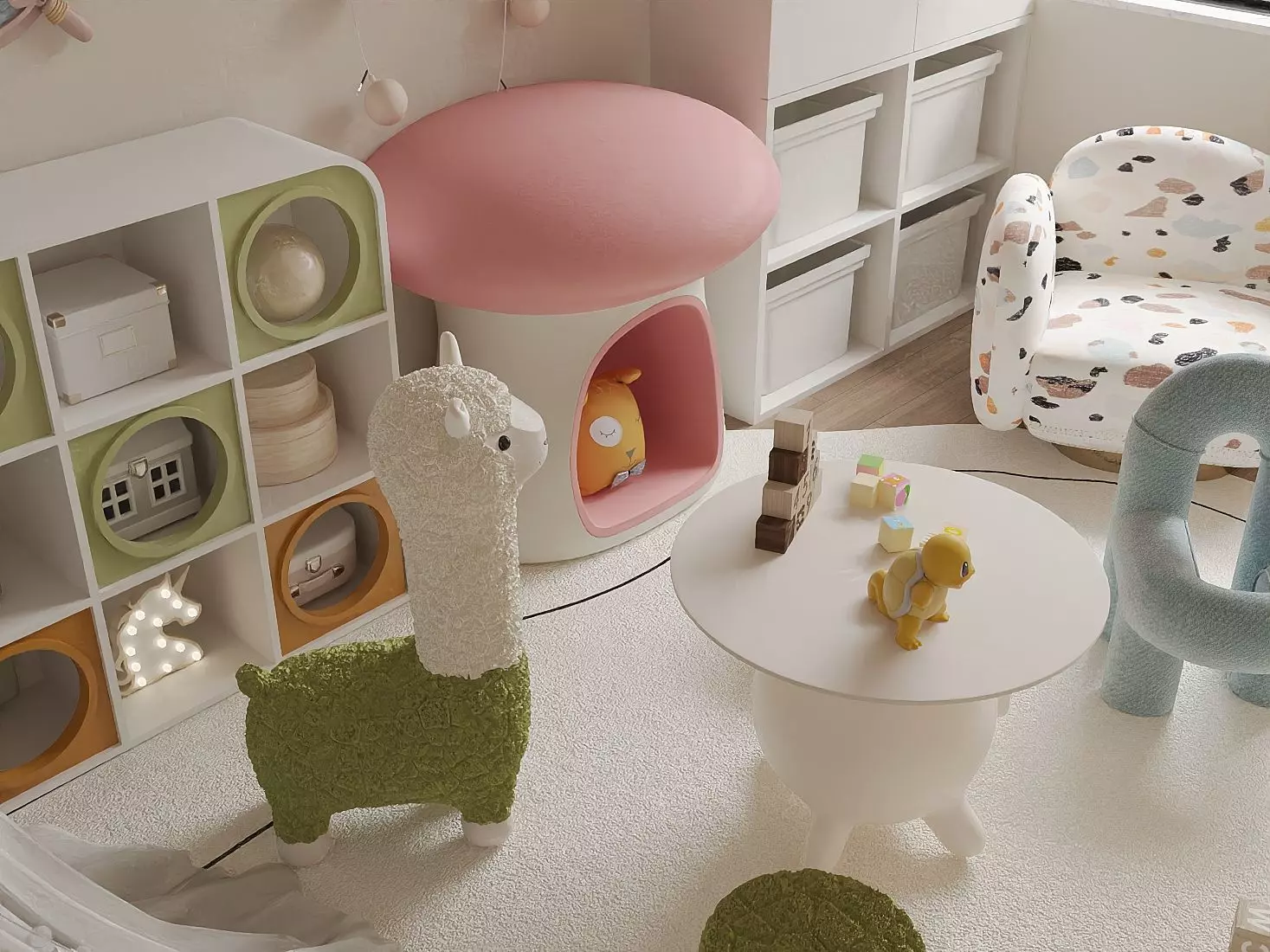 Children s room 3D model_1