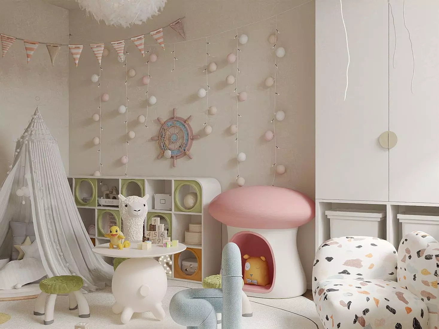 Children s room 3D model_2