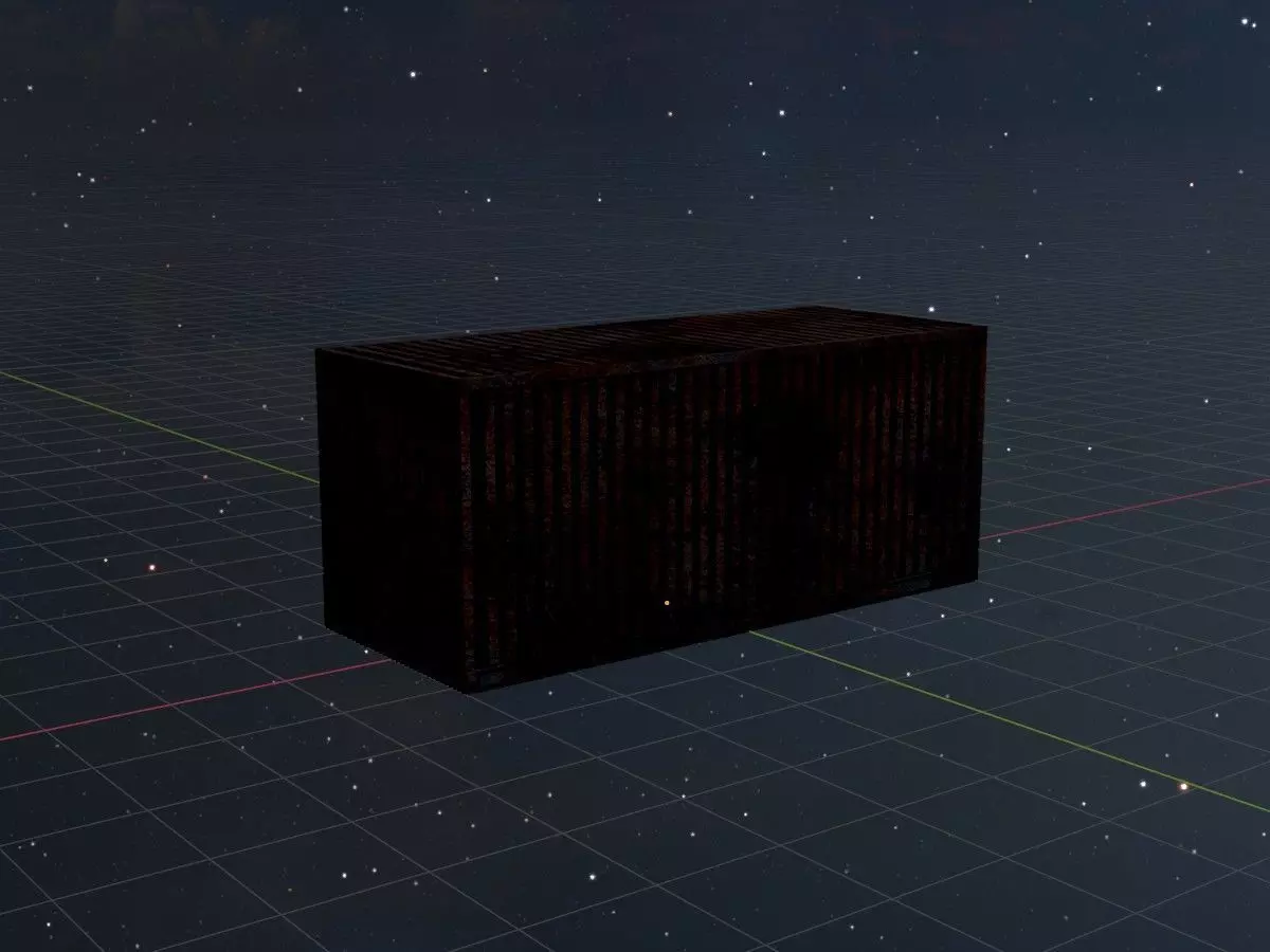 Rusty Cargo-Containers all Versions 3D Model Collection_72