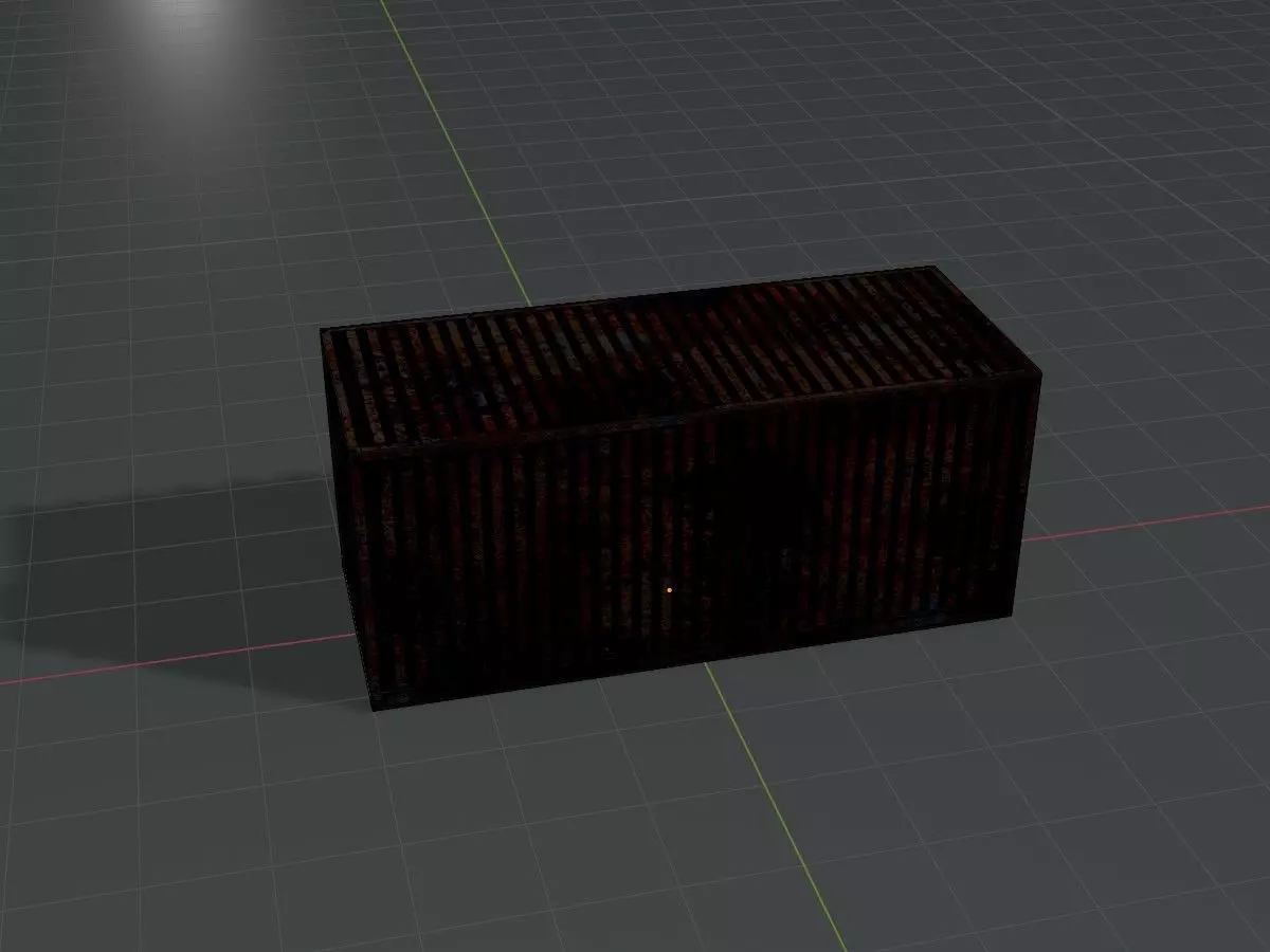 Rusty Cargo-Containers all Versions 3D Model Collection_40