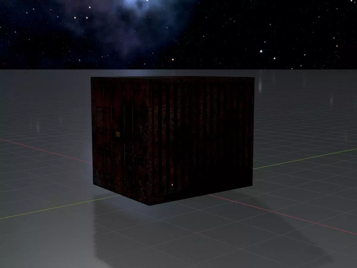 Rusty Cargo-Containers all Versions 3D Model Collection_35