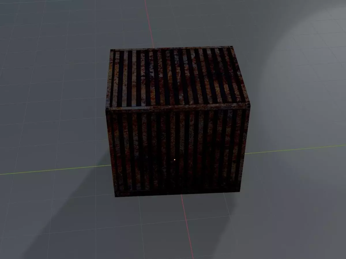 Rusty Cargo-Containers all Versions 3D Model Collection_55