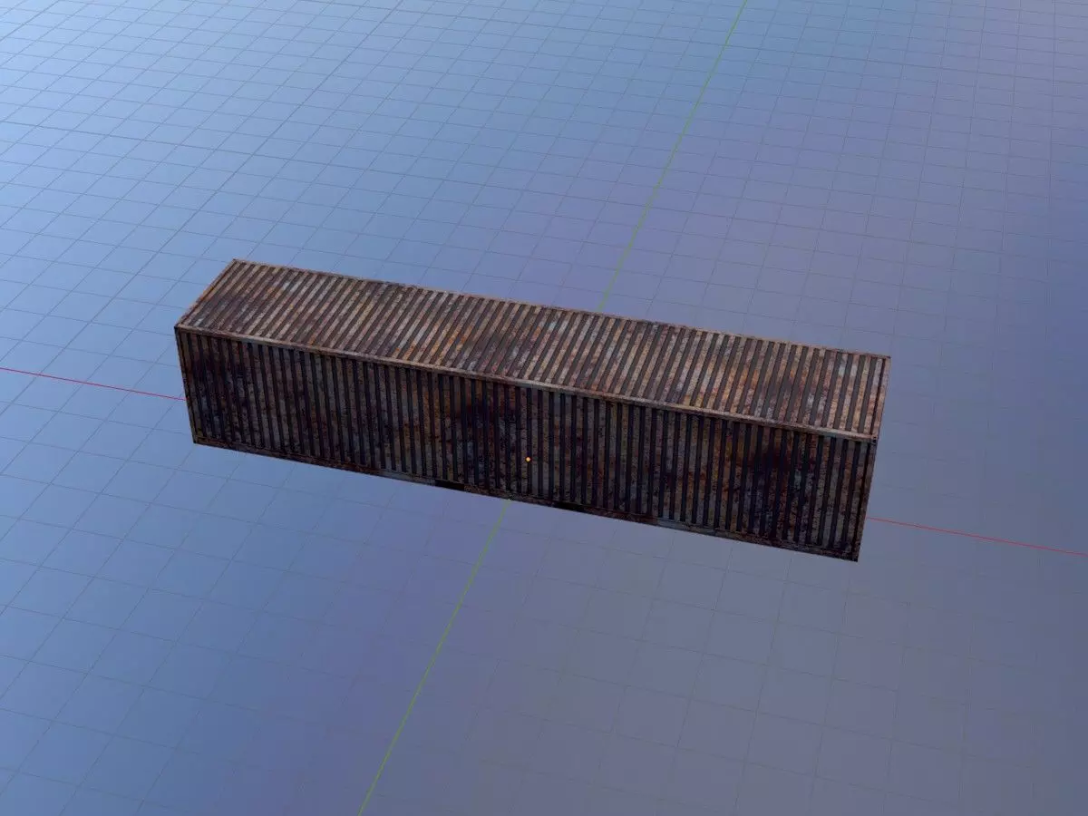 Rusty Cargo-Containers all Versions 3D Model Collection_69