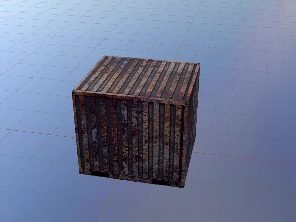 Rusty Cargo-Containers all Versions 3D Model Collection_70