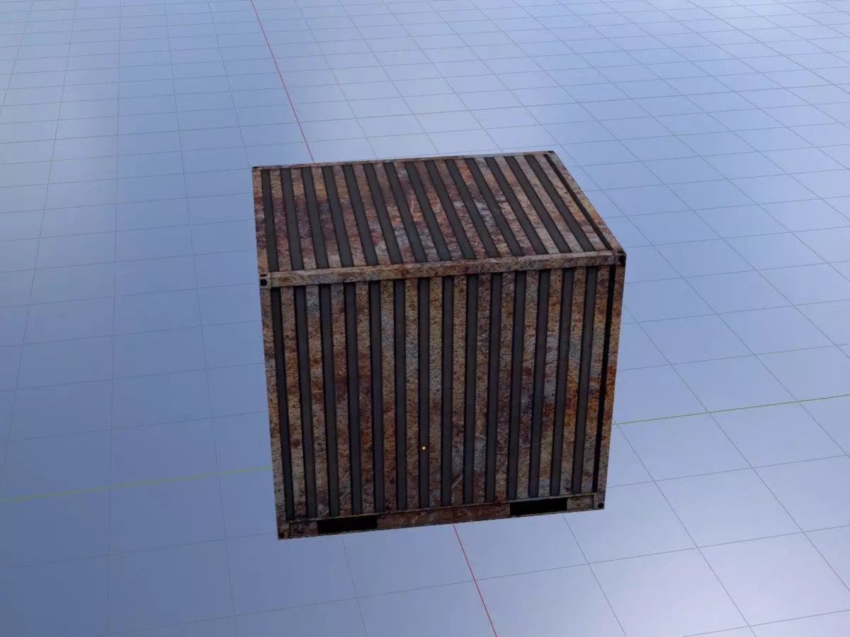 Rusty Cargo-Containers all Versions 3D Model Collection_63