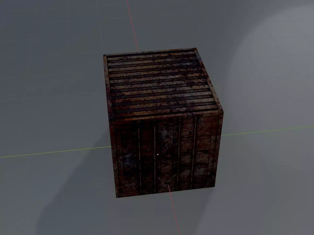 Rusty Cargo-Containers all Versions 3D Model Collection_58