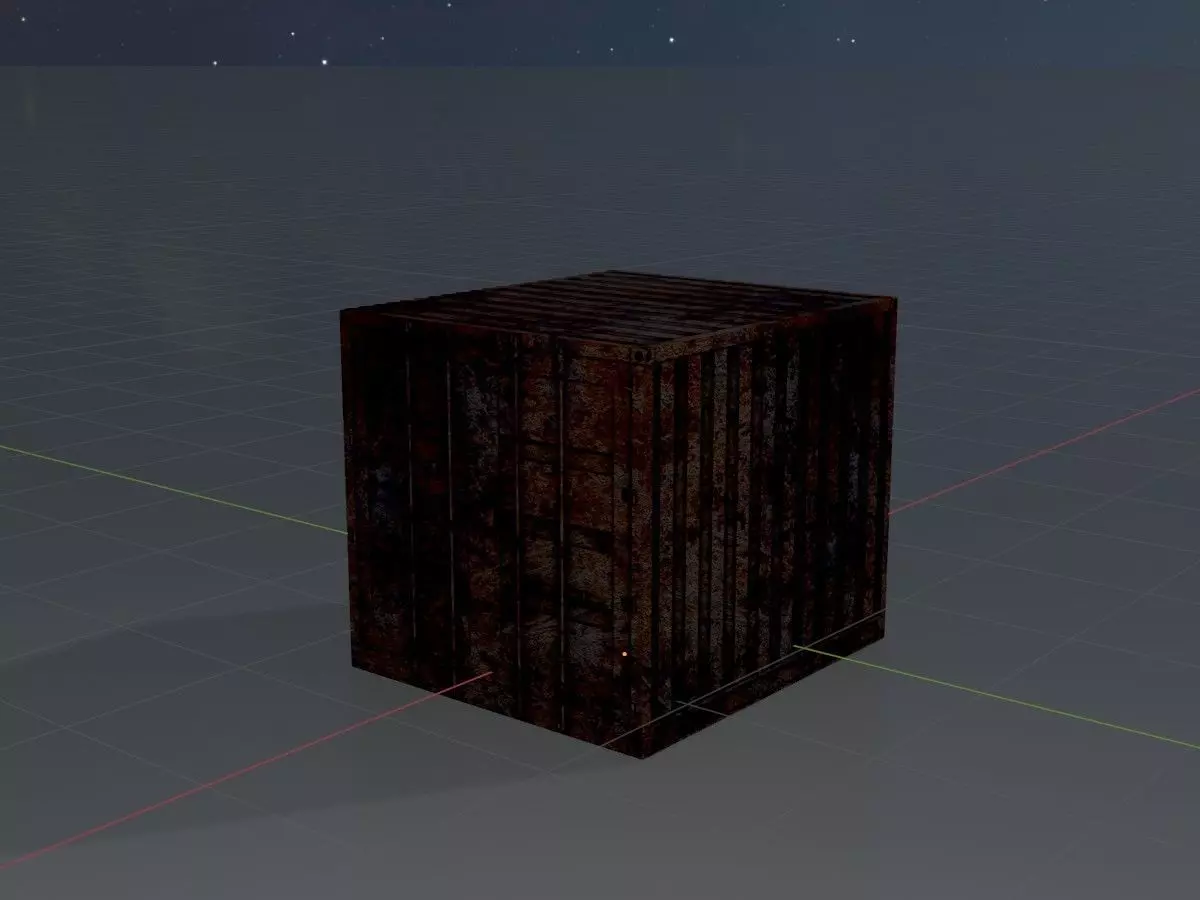 Rusty Cargo-Containers all Versions 3D Model Collection_26