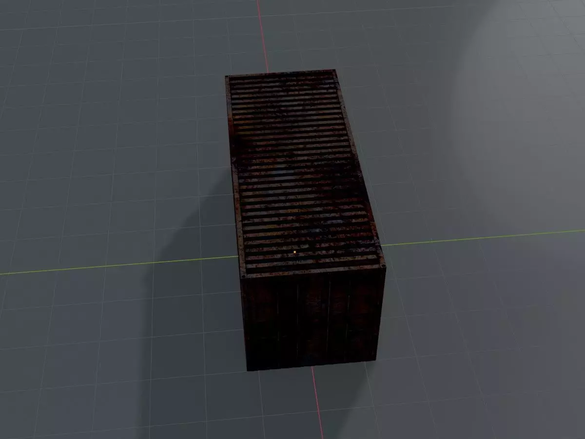 Rusty Cargo-Containers all Versions 3D Model Collection_56