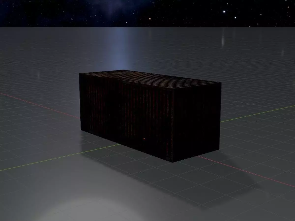 Rusty Cargo-Containers all Versions 3D Model Collection_36