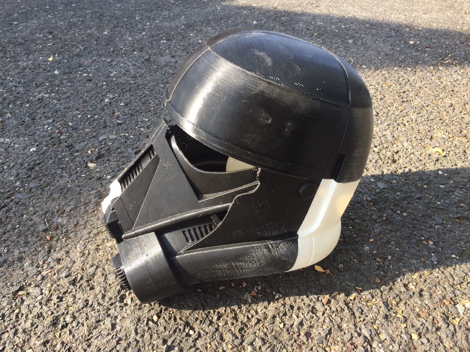Death trooper helmet - Star Wars  Rogue one 3D print model_4