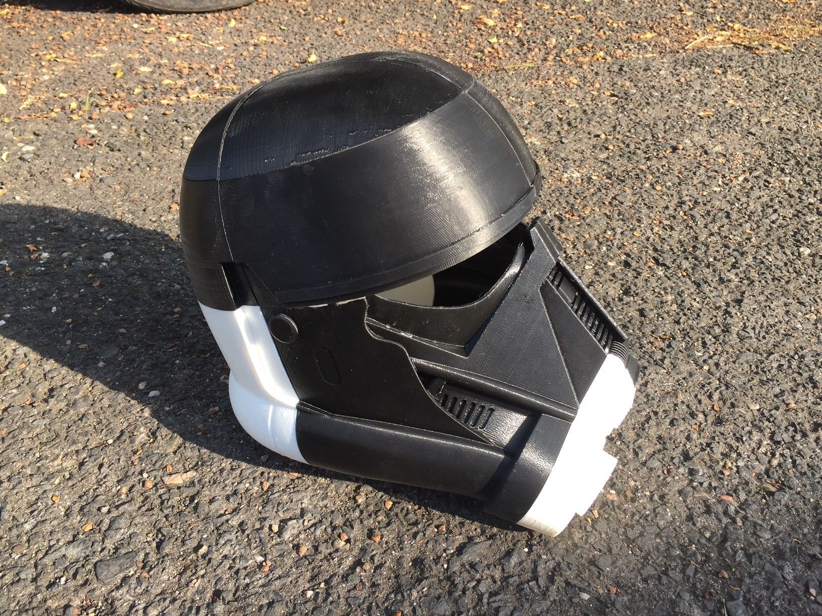 Death trooper helmet - Star Wars  Rogue one 3D print model_6