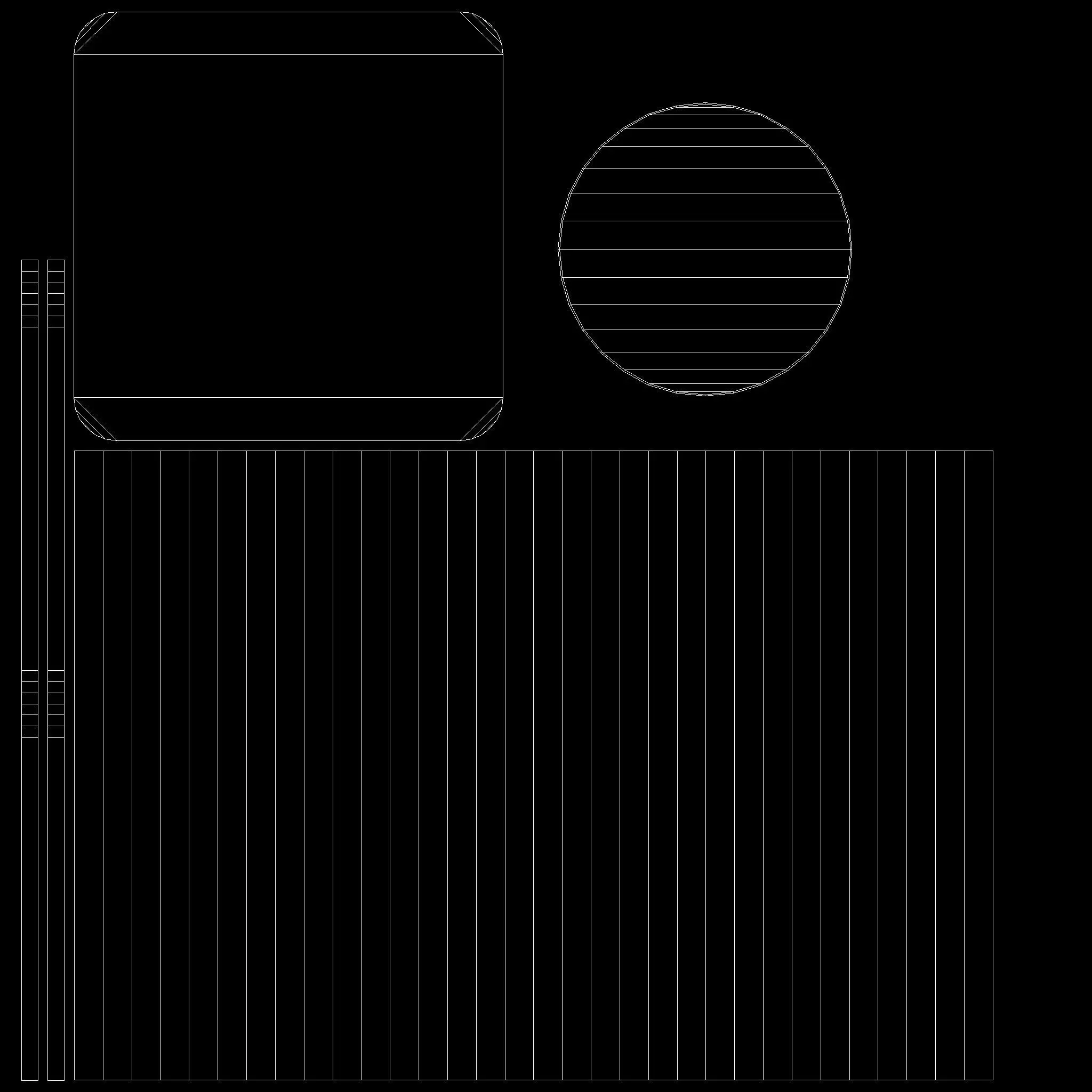 Hydraulic Bollard Low-poly 3D model_17