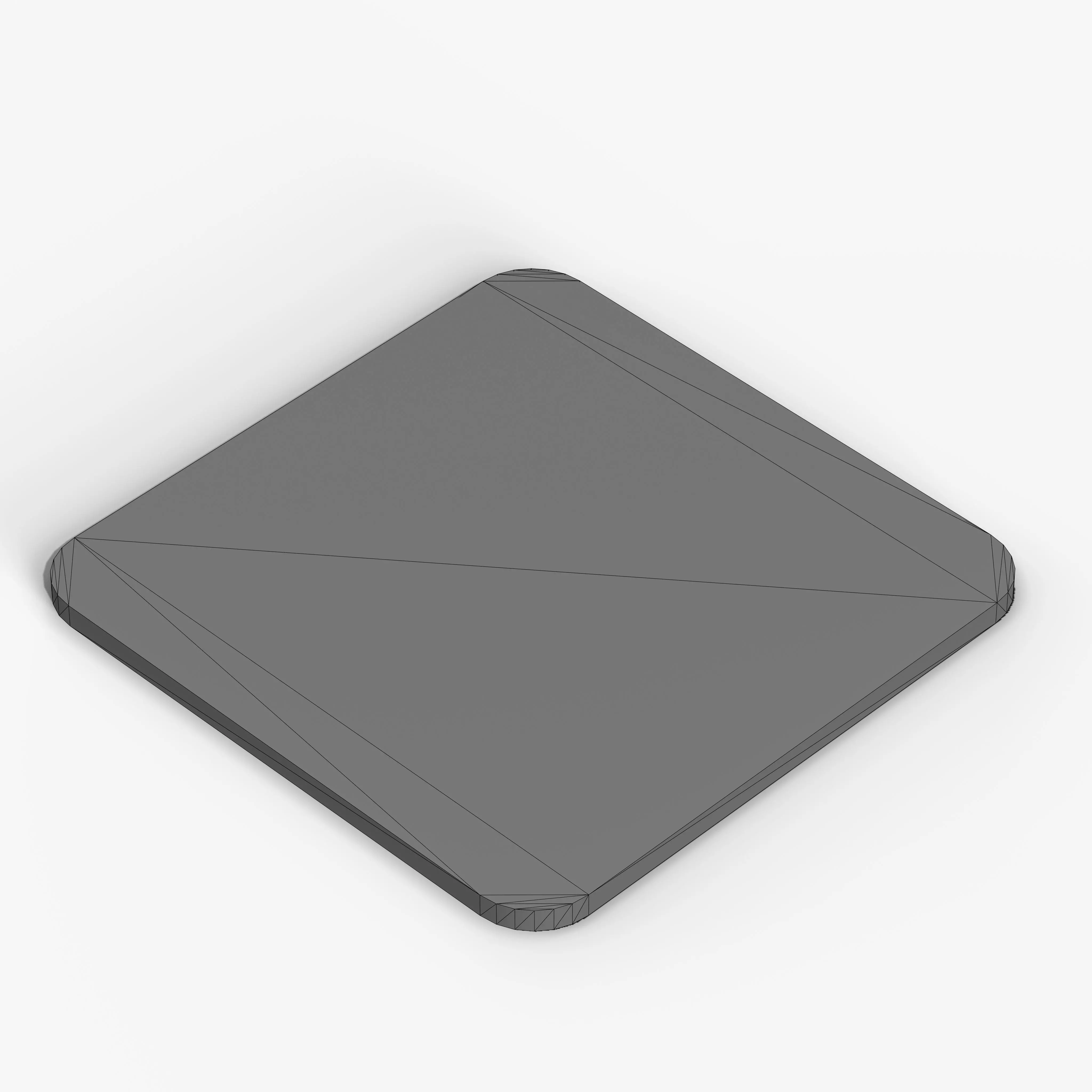 Hydraulic Bollard Low-poly 3D model_14