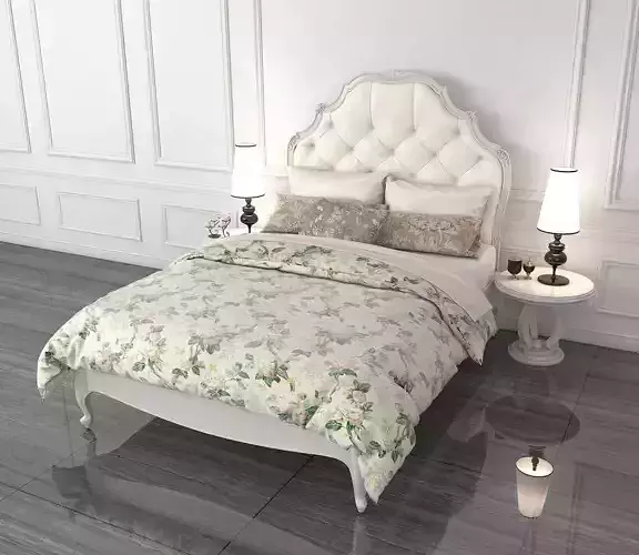 Classic European Style Bed Set 13