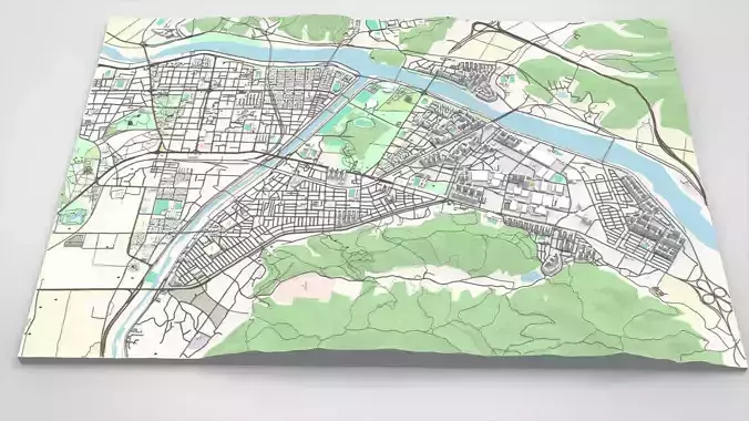 Cityscape Gyeongju South Korea