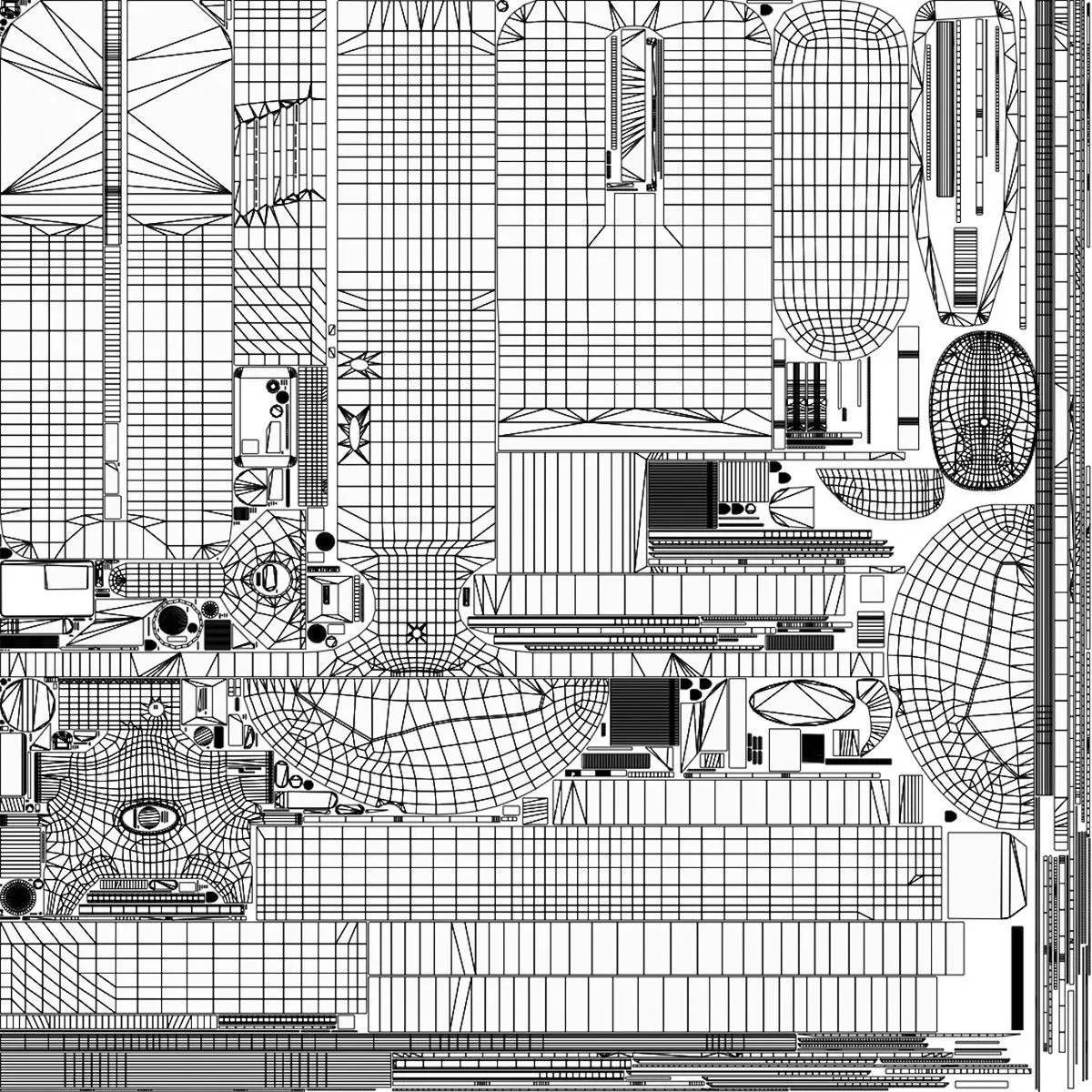 1963 Vespa Scooter 3D model_21