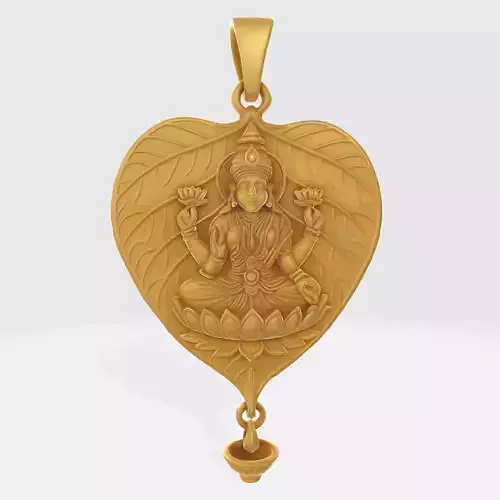 Lakshmi Pendant Keychain  N9