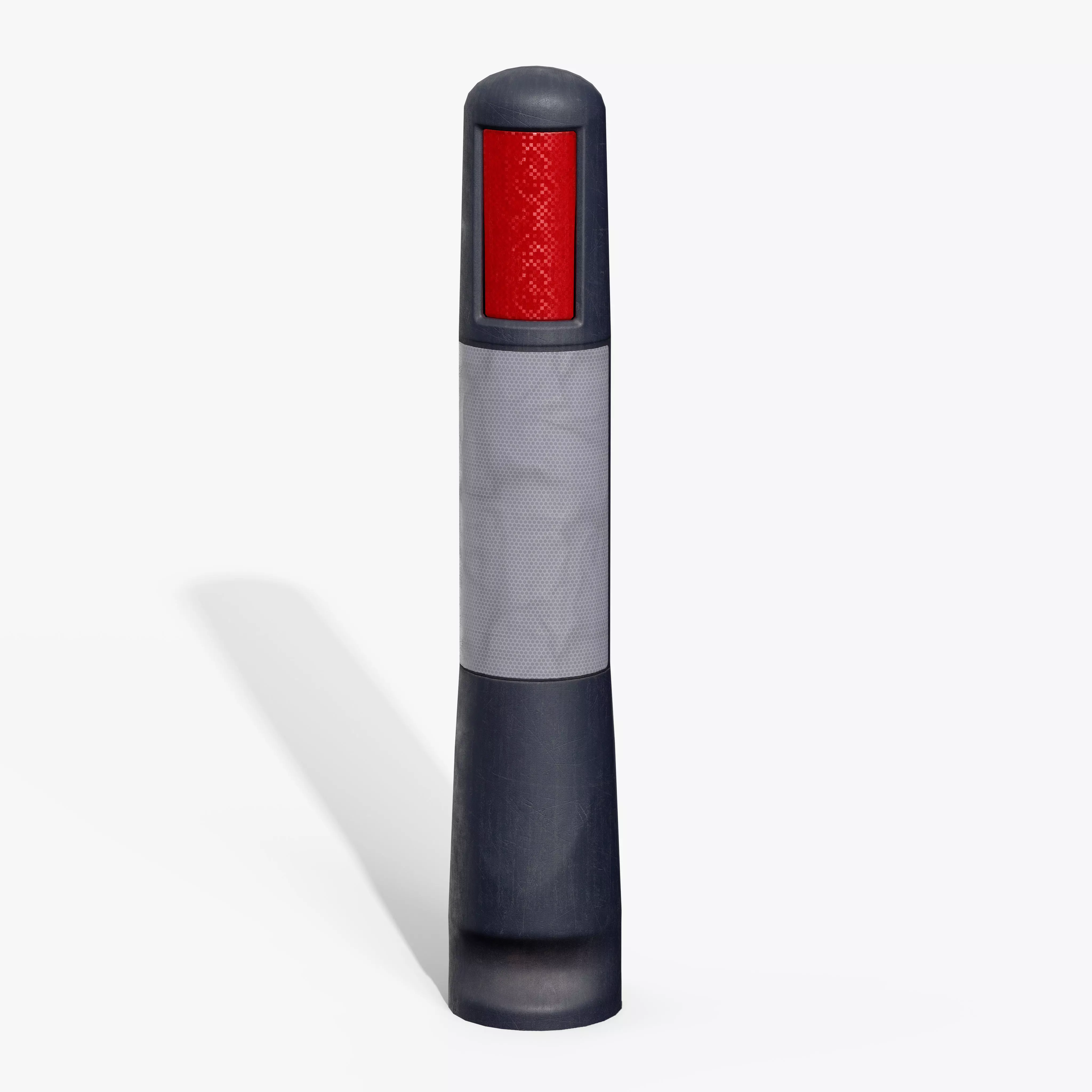 Bollard Post C Low-poly 3D model_8