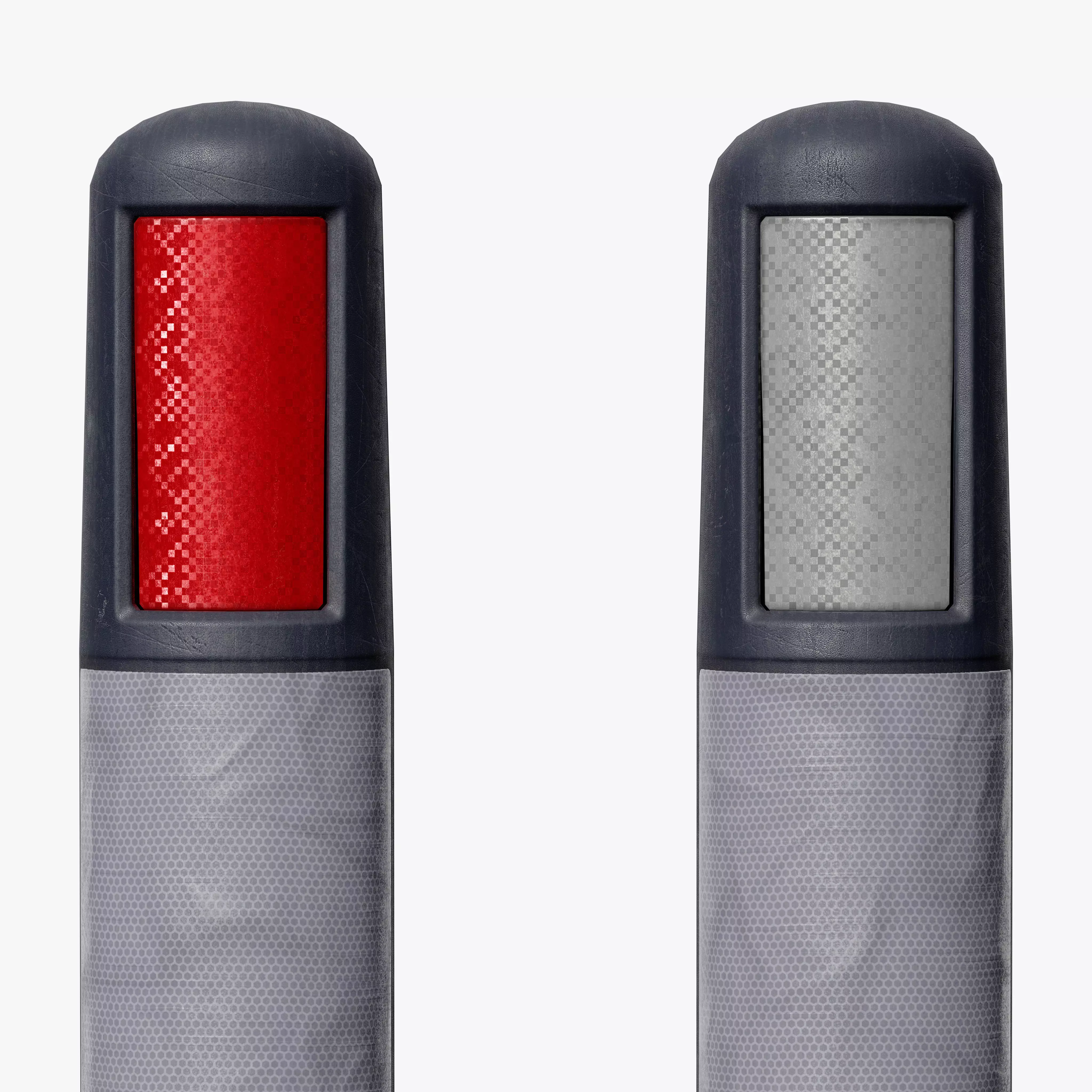 Bollard Post C Low-poly 3D model_11