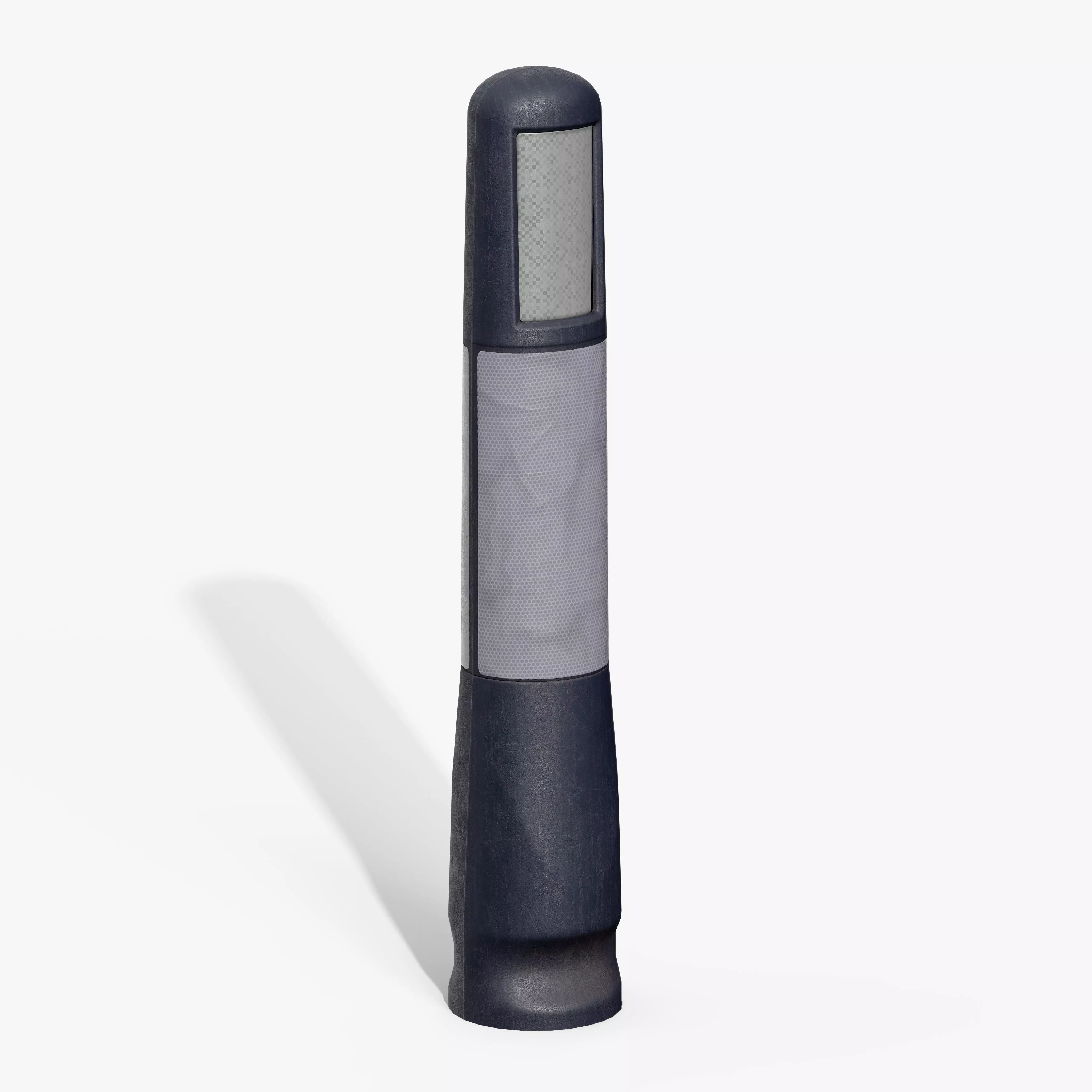 Bollard Post C Low-poly 3D model_5