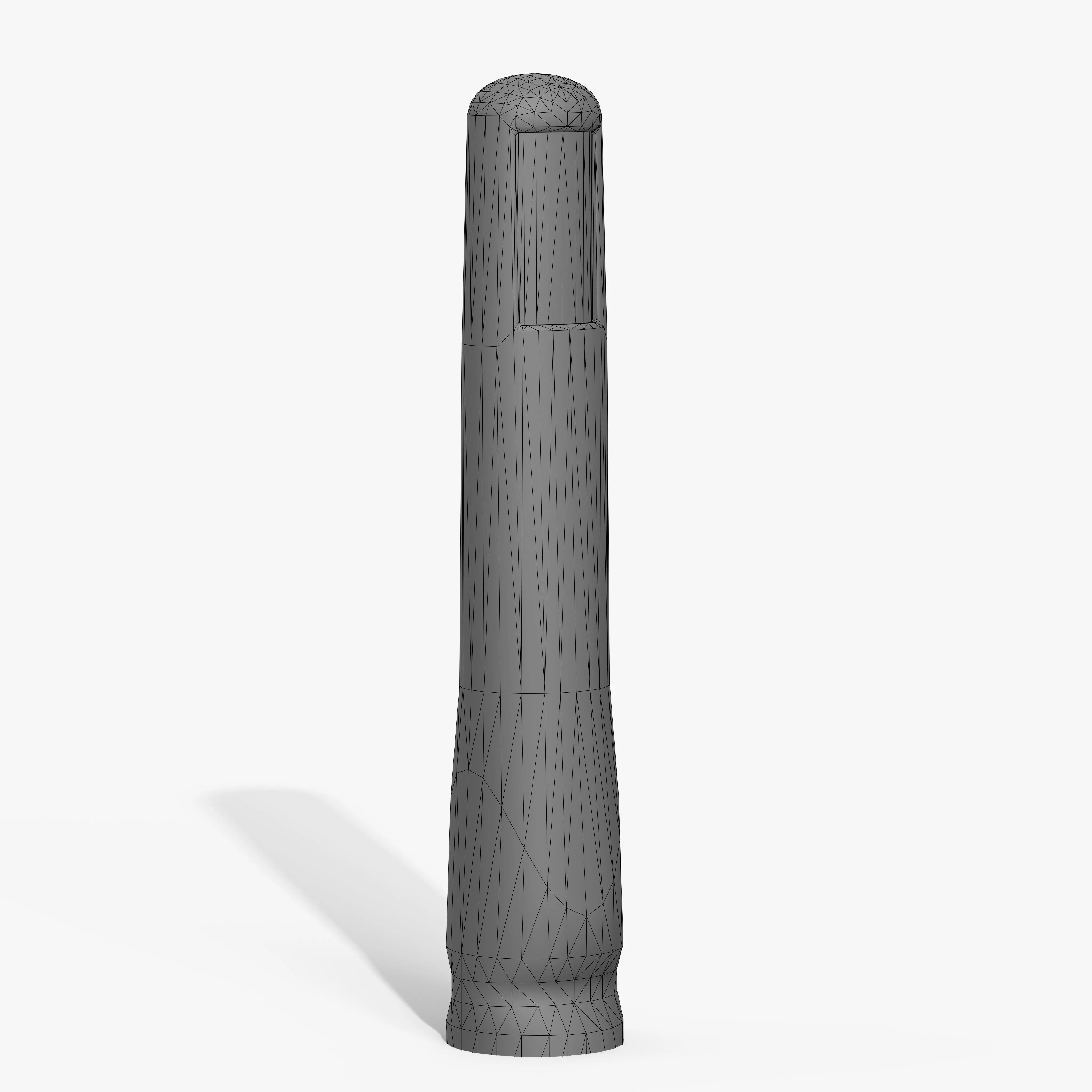 Bollard Post C Low-poly 3D model_12