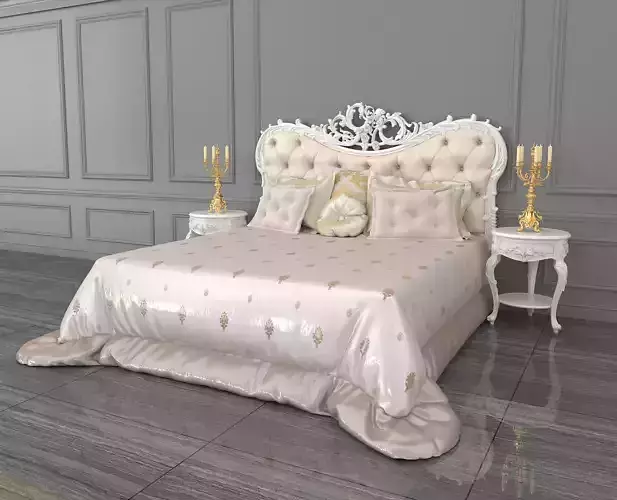 Classic European Style Bed Set 24