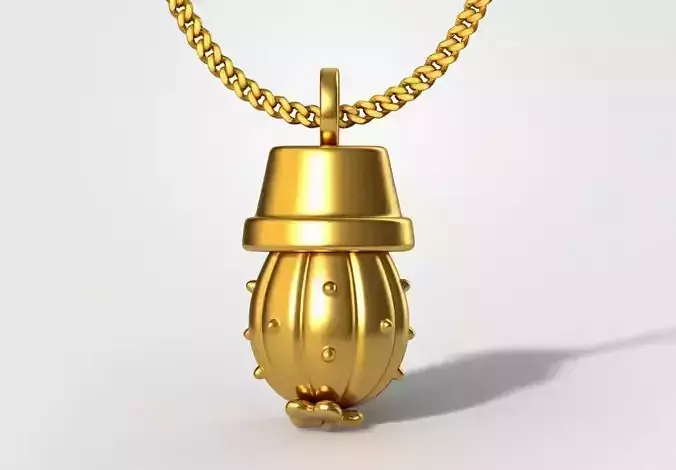 Plant pendant charms - one inch pendant