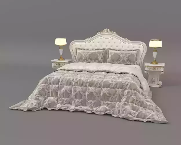 Classic European Style Bed Set 32