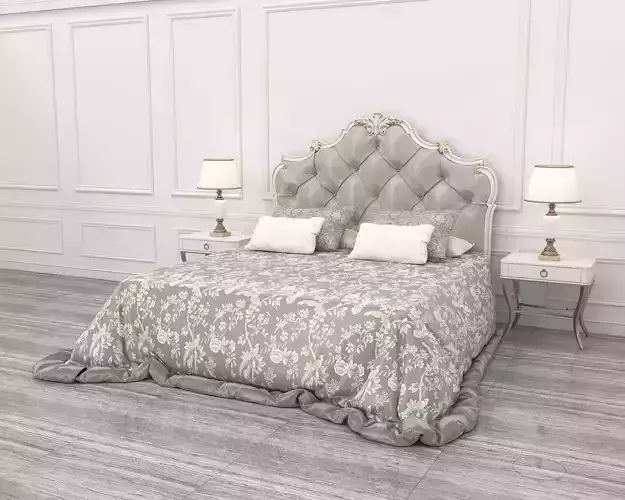 Classic European Style Bed Set 33