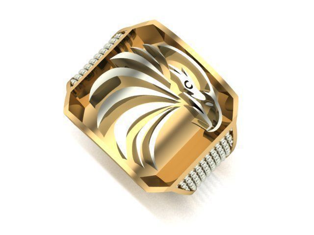 sintered man ring 3D print model