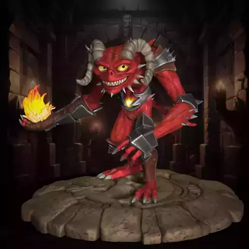 Overlord 2007 Red Minion Customizable