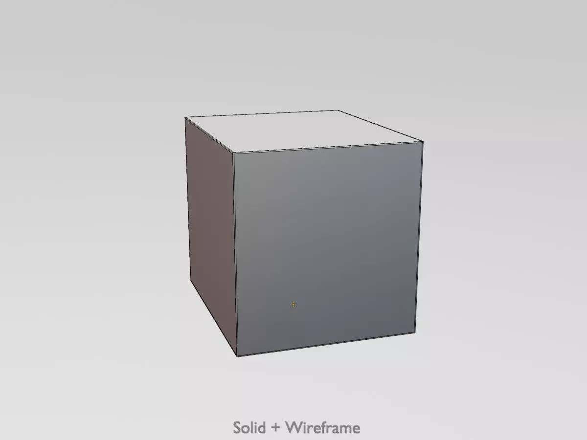 Shipping Container gentian blue 10ft Low-poly 3D model_12