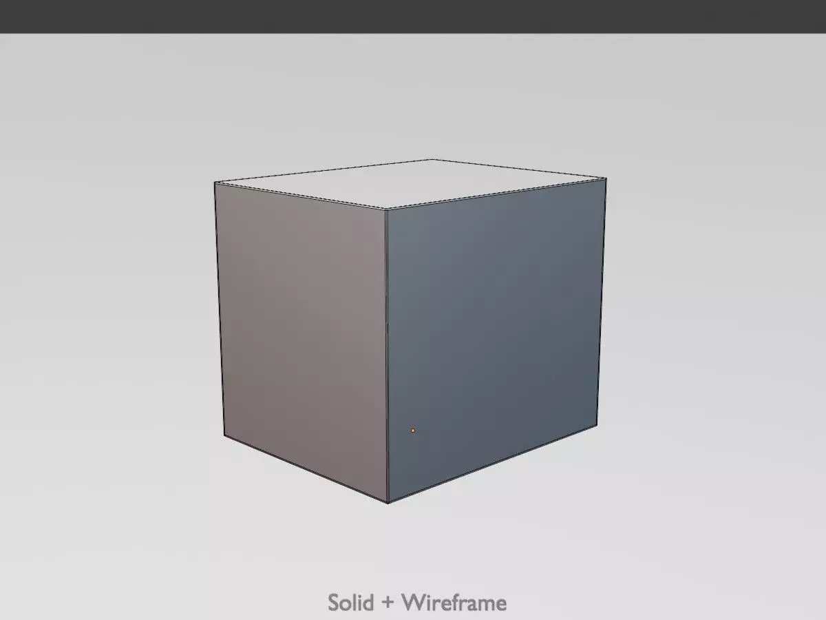 Shipping Container gentian blue 10ft Low-poly 3D model_11