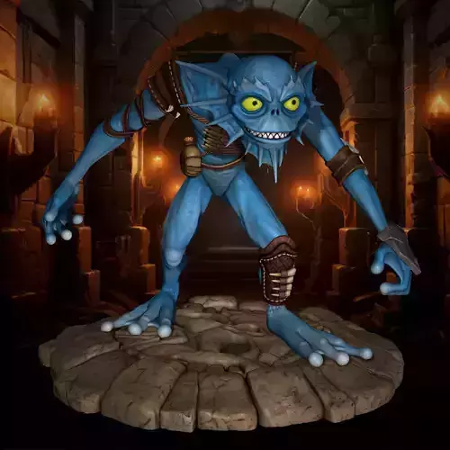 Overlord 2007 Blue Minion Customizable